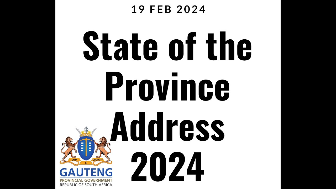 State of the Province Address 2024