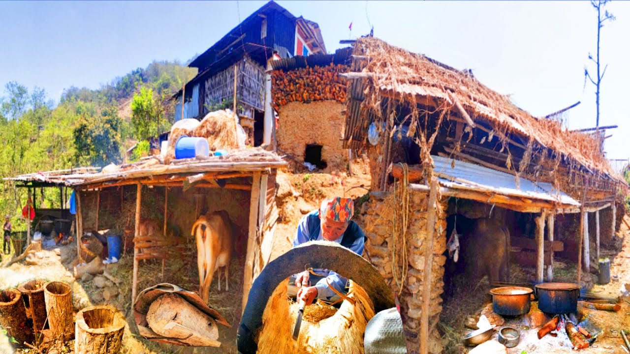Countryside Lifestyle of Hilly Region in Nepal || BijayaLimbu
