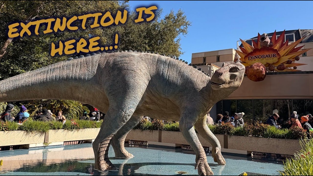 Saying Farewell To DINOSAUR On It's LAST DAY Of Operation!