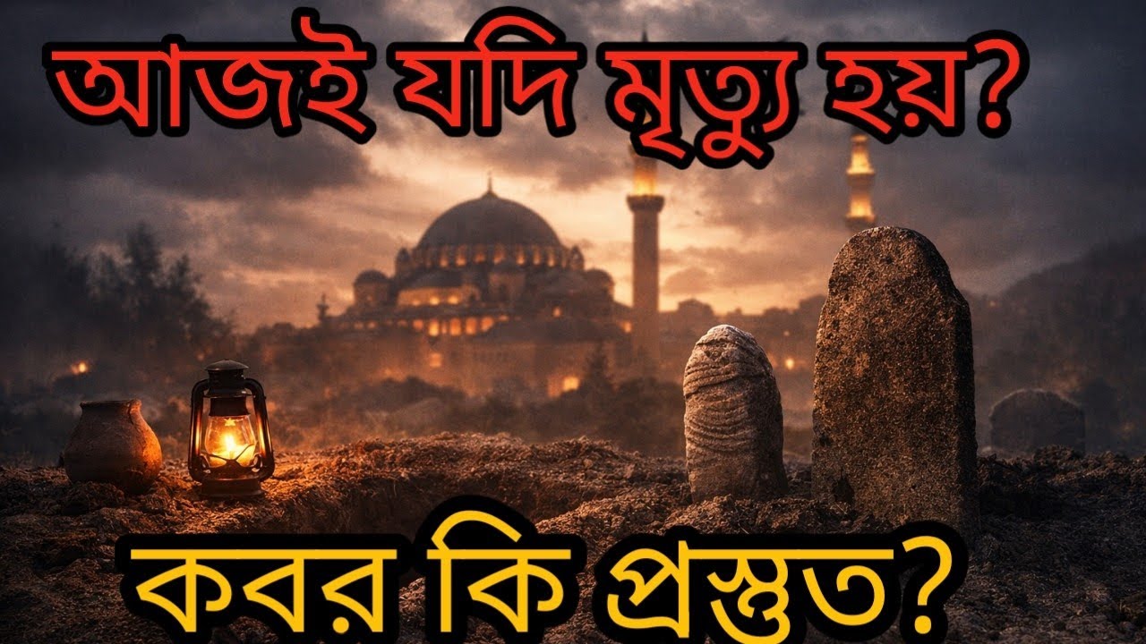 নামাজ ছাড়া কোনো আলো নেই | কবরের বাস্তবতা,,,,,