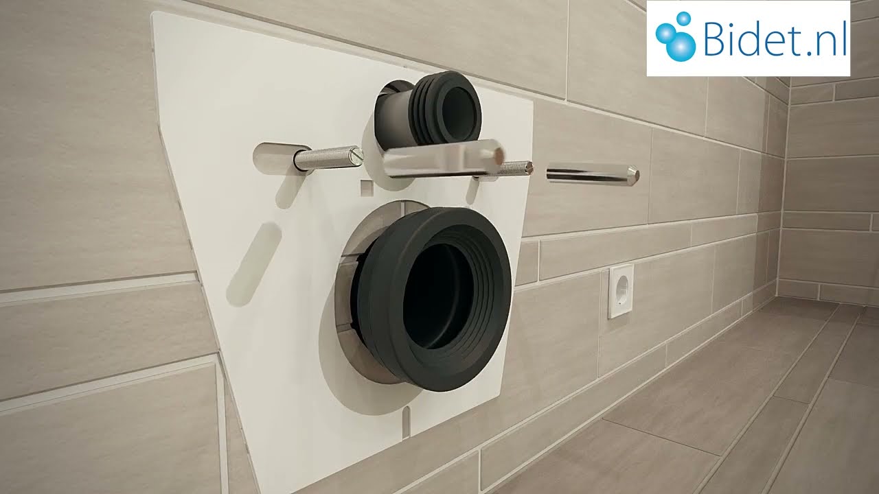 Instalatie van een opzetbril douchewc - Bidet.nl