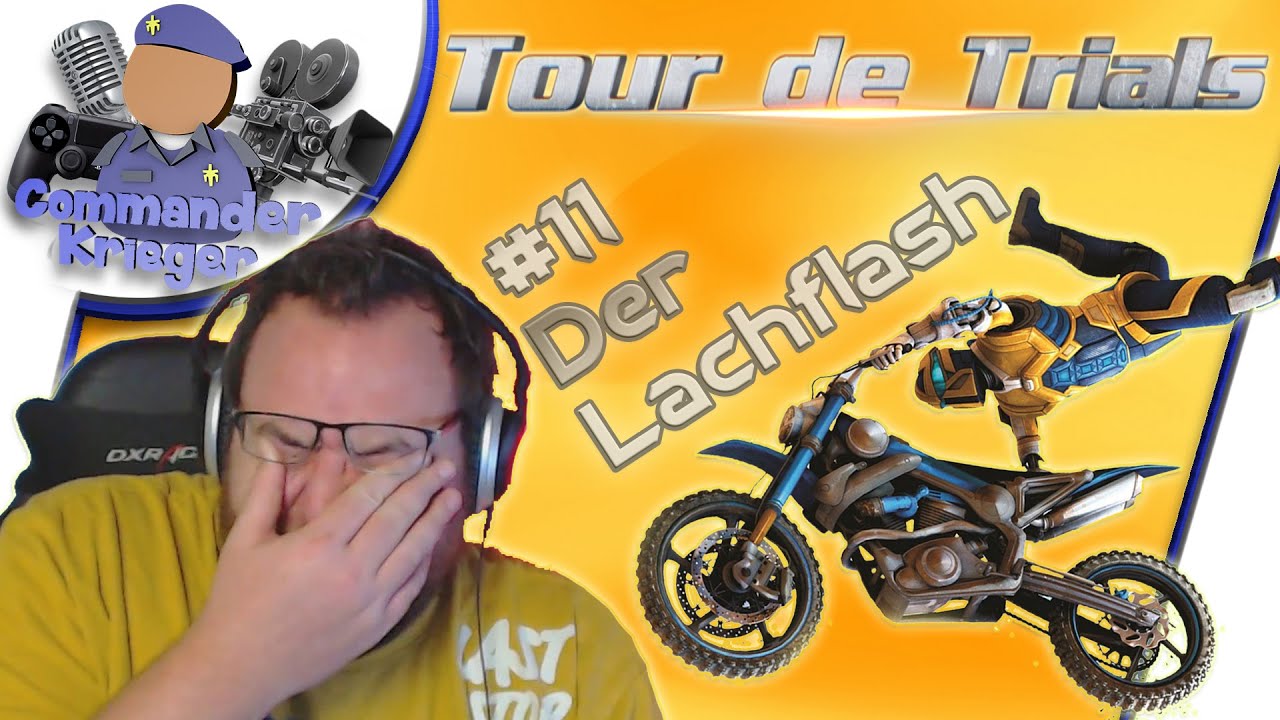 MEGA LACHFLASH - Tour de Trials 2015 #11 #TdT2015 - Trials Fusion CommanderKrieger