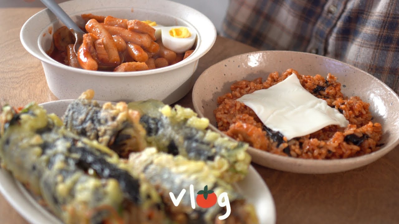 마켓컬리 고인물이 추천하는 또산템 / 김말이 대량생산 / 깻잎전,또보겠지떡볶이,짬뽕순두부