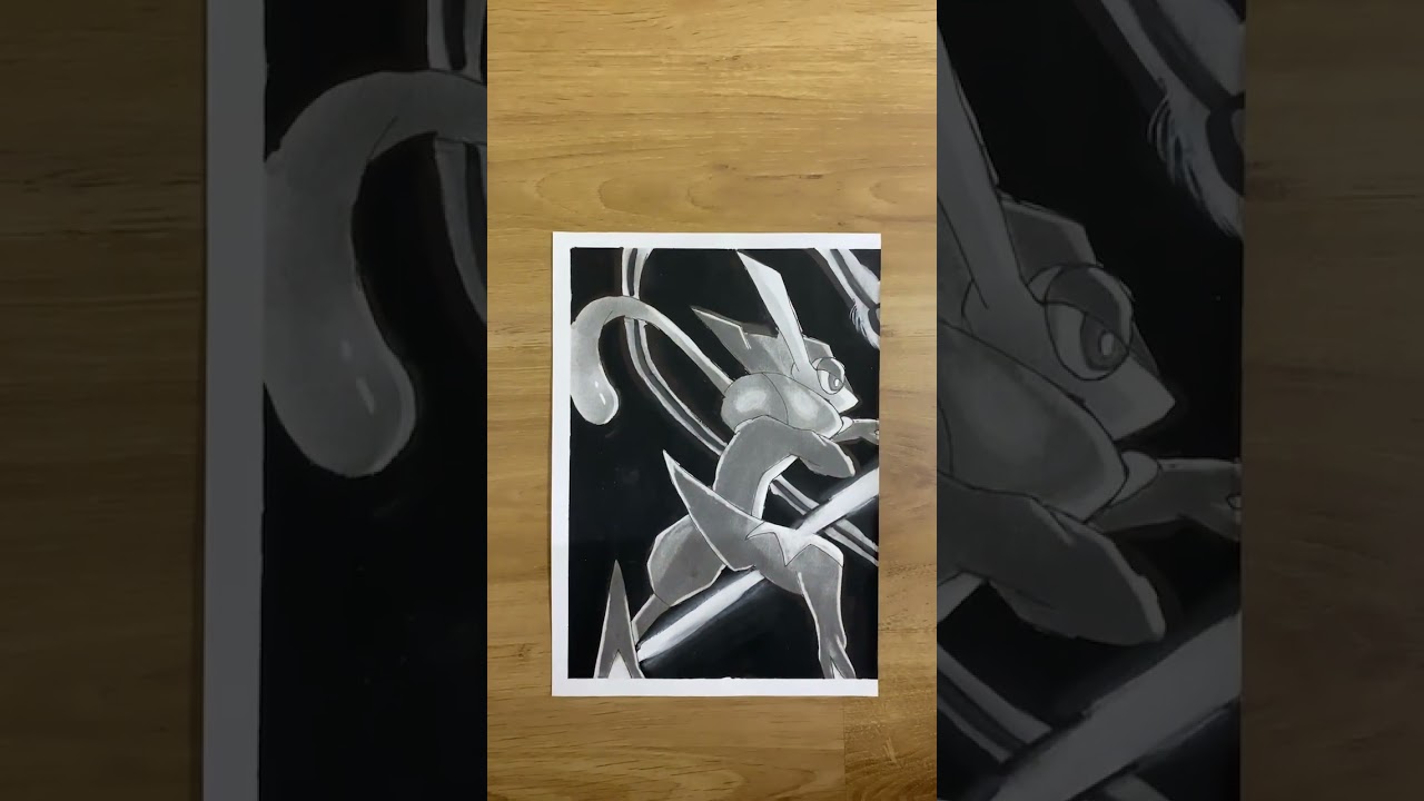 Greyninja | Pok&eacute;mon joint sketch part 1