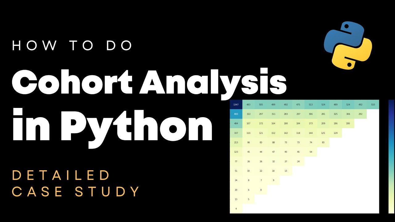 Как провести когортный анализ в Python | Подробный пример