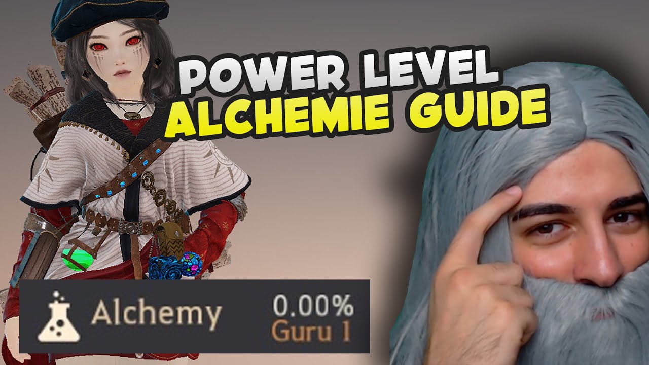 POWER LEVEL ALCHEMIE GUIDE | BDO Alchemie Guru Level Tipps - Wakayashi