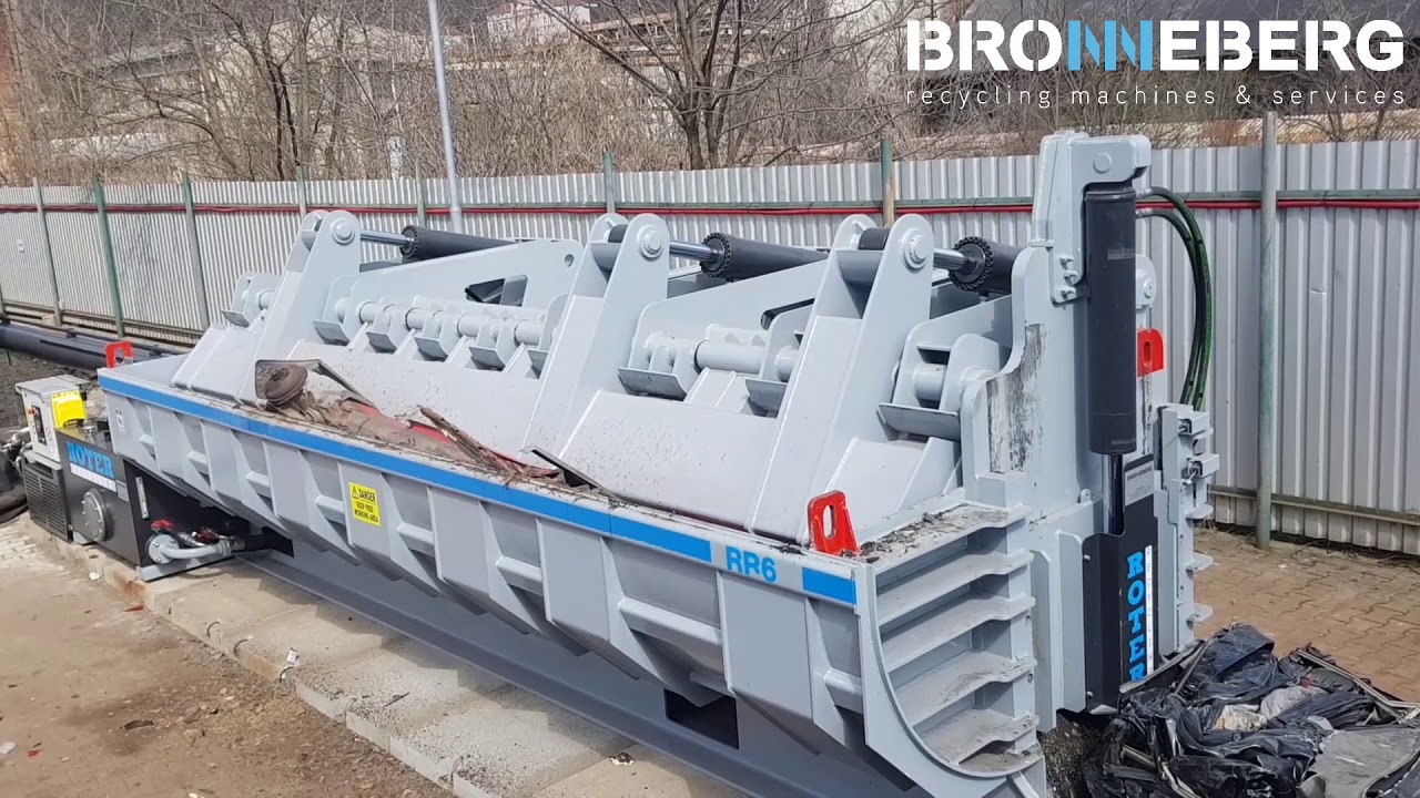 Bronneberg Car baler Roter RR6 - Autopresse - presses à paquets - Balpress