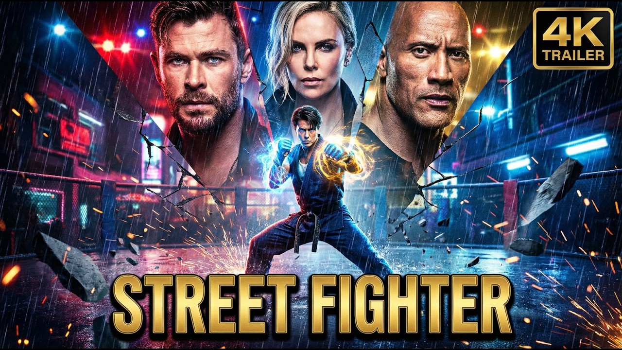 Street Fighter 2026 Fan Trailer – Hemsworth, Theron & The Rock