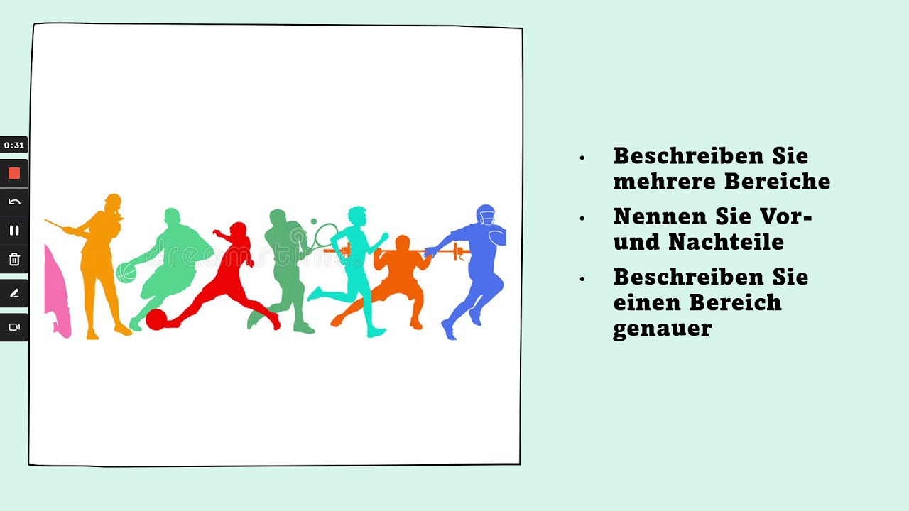 Goethe Zertifikat B2: Leistungssport-Goethe/ ÖSD Sprechen Teil 1