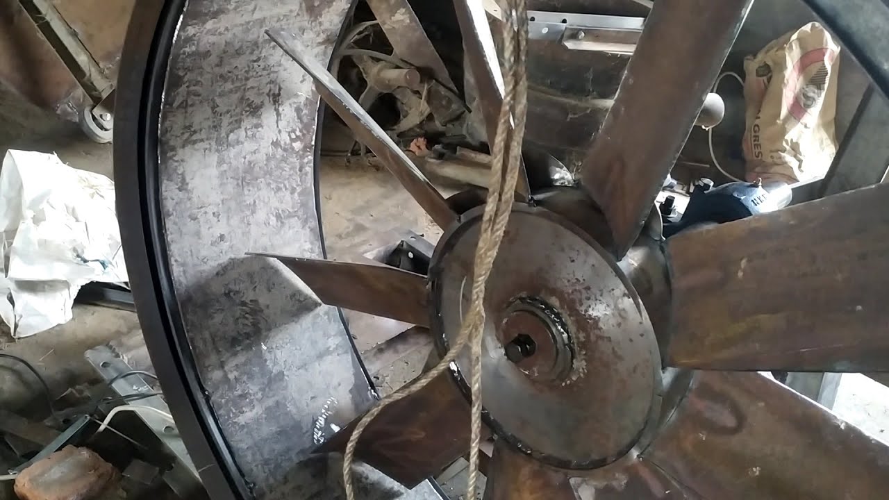 Proses Pembuatan dan Manufacturing Axial Blower untuk Oven Pengering Padi dll