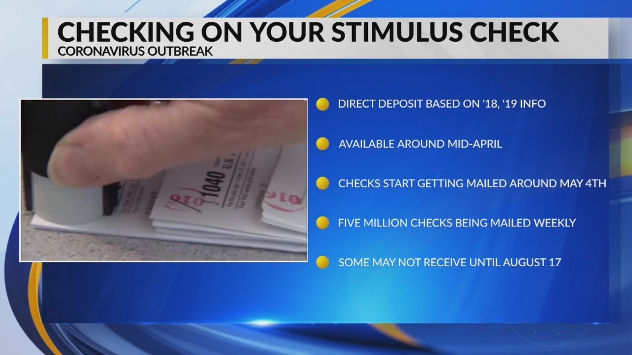 Some may not receive stimulus checks until August