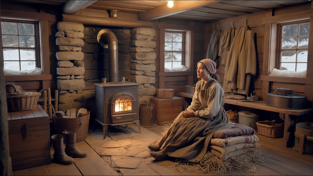 How One Widow’s “Wrong” Stove Placement Saved Her Cabin All Winter