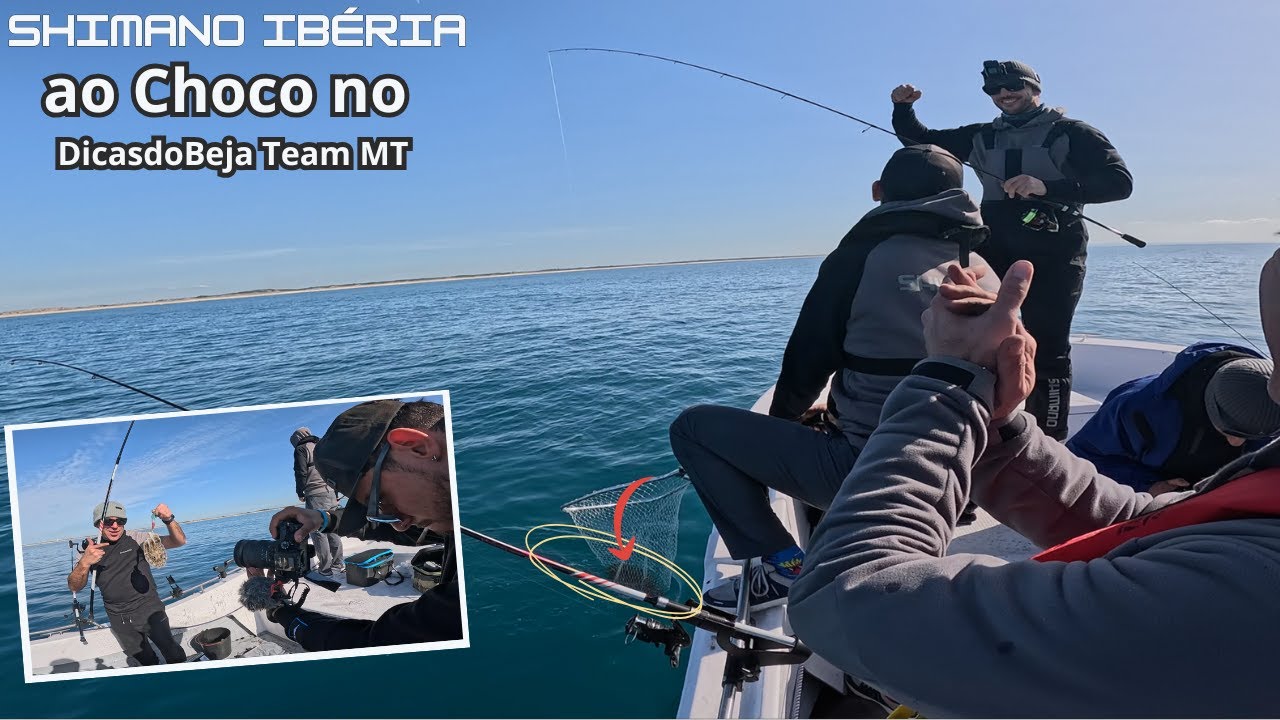 SHIMANO IBERIA &Agrave; PESCA NO DICASDOBEJA TEAM MT