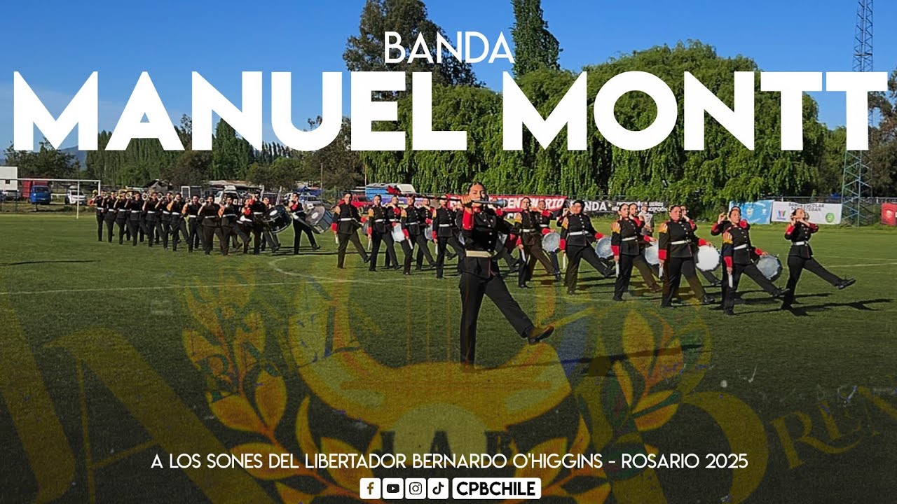 Banda Liceo Bicentenario Manuel Montt de  San Javier - Concurso Rosario 2025