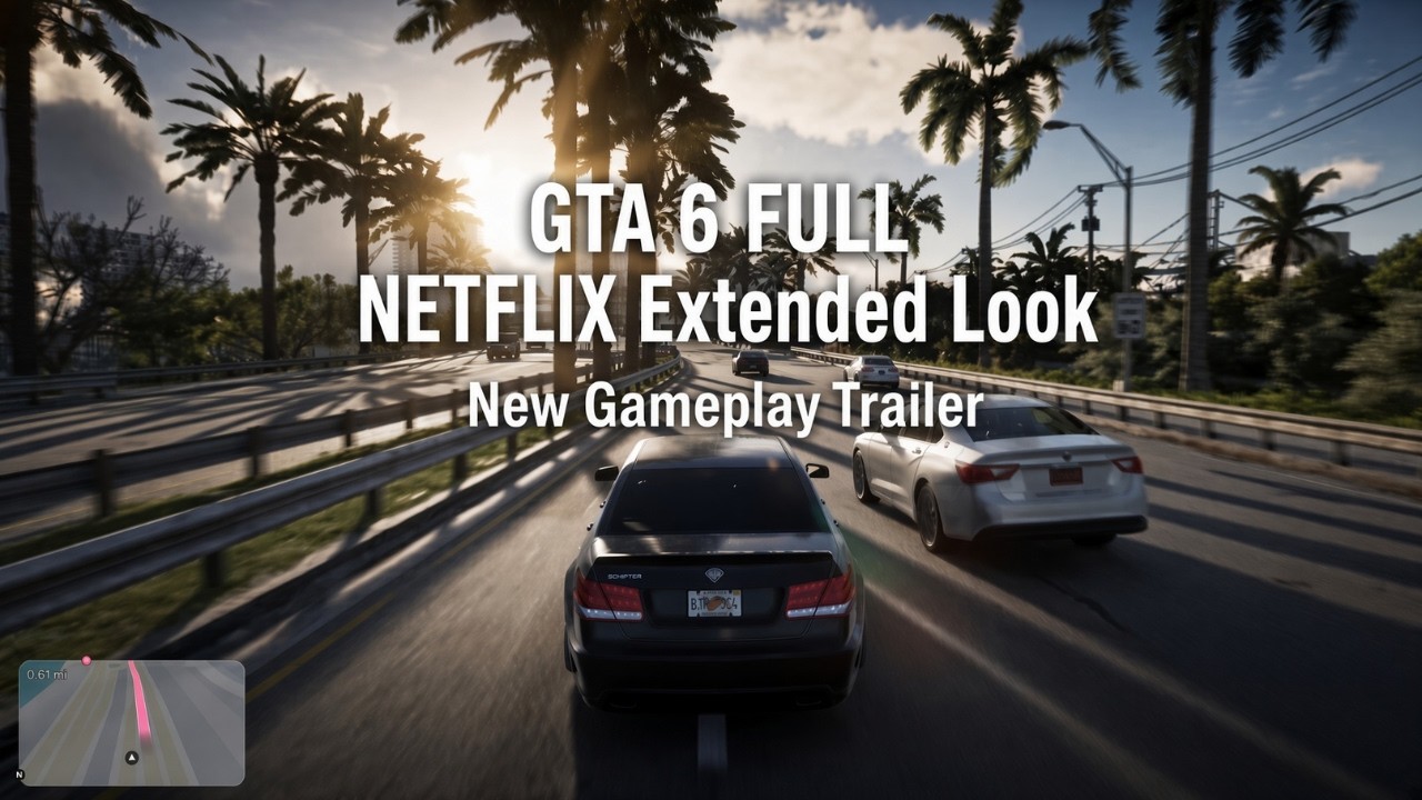 GTA 6 FULL Extended Look (New Gameplay Trailer)