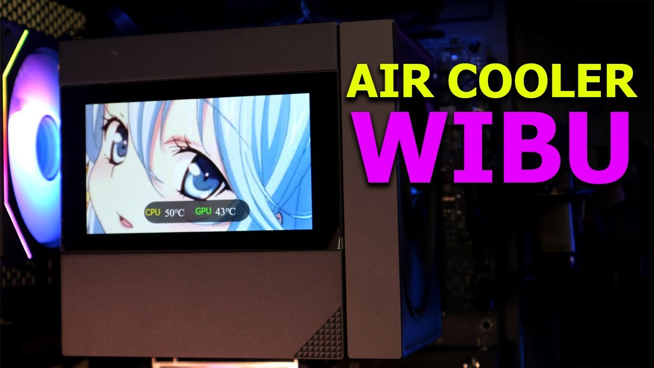 Air Cooler Segede GABAN, Ada Layar LCD! - PCCooler RZ820 Display Review
