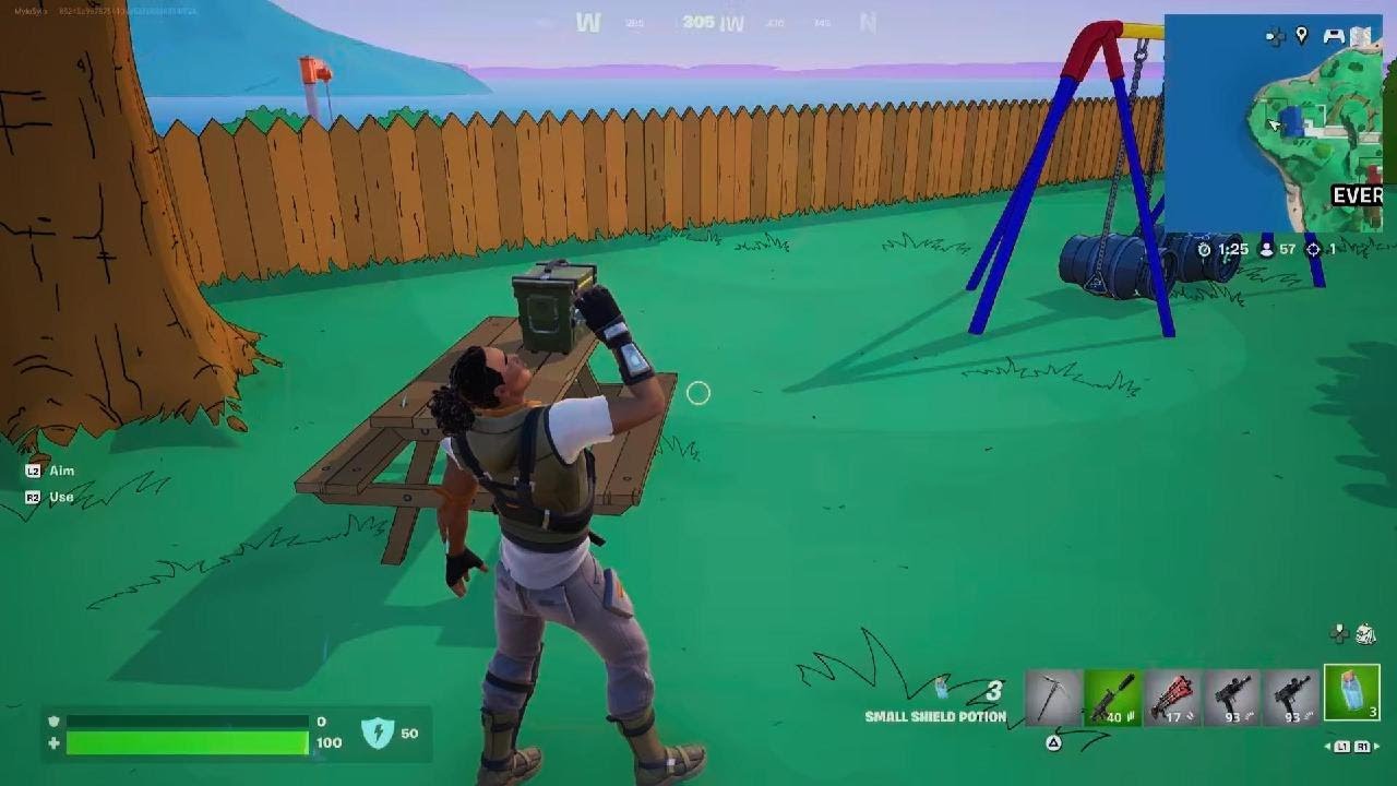 Simpsons Fortnite Z Build!