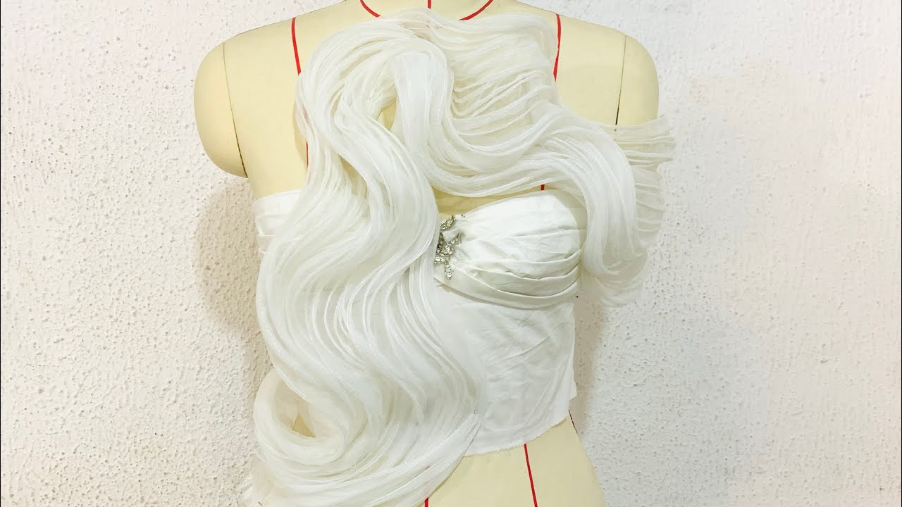 How to make spiral structure with fishbone | how to make structure sleeve | spiral effect