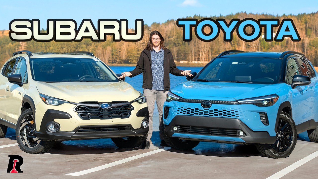 Сравнение Subaru Crosstrek Hybrid и Toyota Corolla Cross Hybrid 2026 года // Crossed!