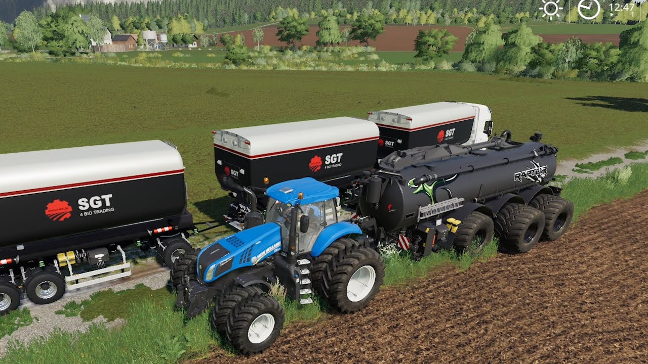 Ungetsheim #76 | Farming Simulator 19 Timelapse | Slurry, Silage,  |FS19 Timelapse