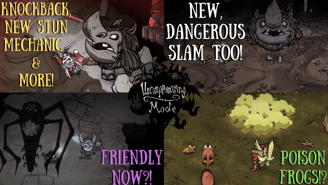 NEWER, HARDER & BETTER Ancient Guardian Fight!? - Uncompromising Mode - Don't Starve Together