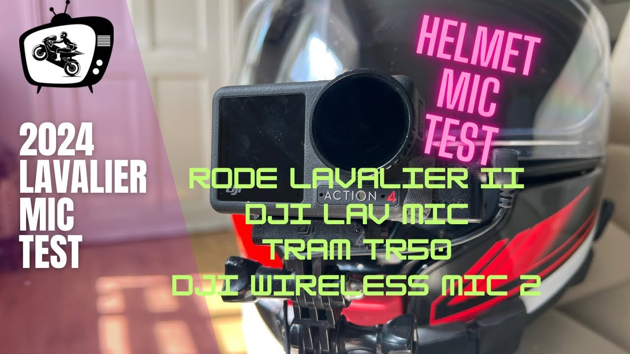 Helmet Lav Mic Test | Find out what is the motovloggers MUST HAVE microphone!!