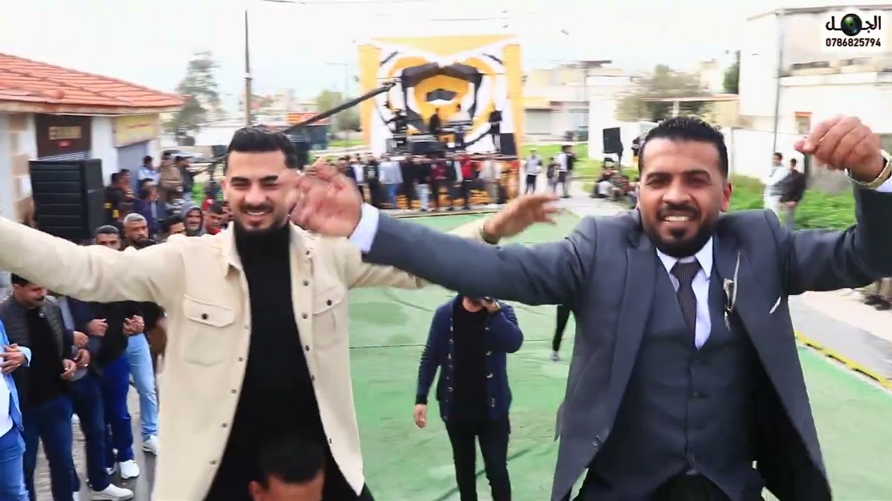 ‏الفنان أيمن العمري زفة العريس ابراهيم المطاوع ‏على مراكز أنس الطويسات المخرج صقر الجمل