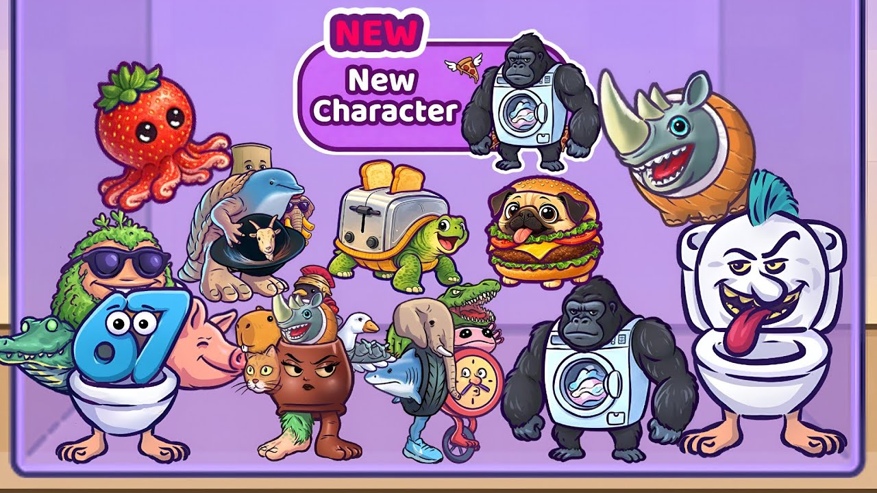 Merge Fellas Italian Brainrot Part 3 - New Characters | New Mode Maker - Max Level Gameplay