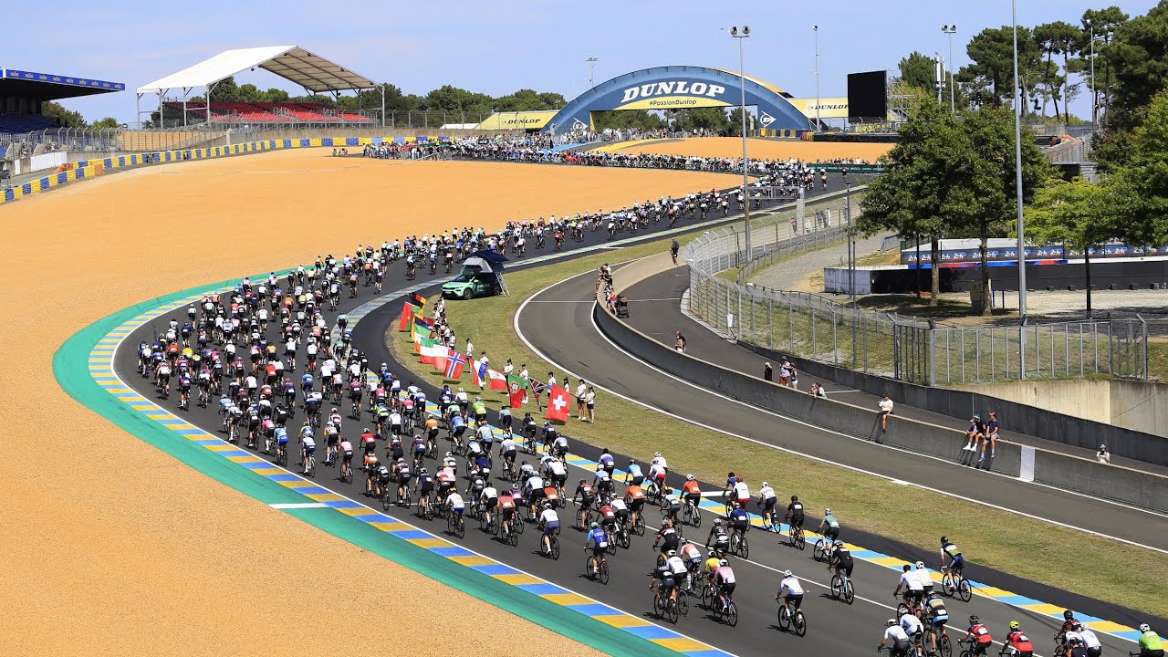 ONBOARD Départ des 24h du Mans Vélo 2025