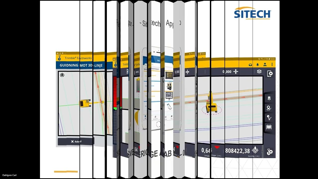 SITECH Maskinstyrning del 2