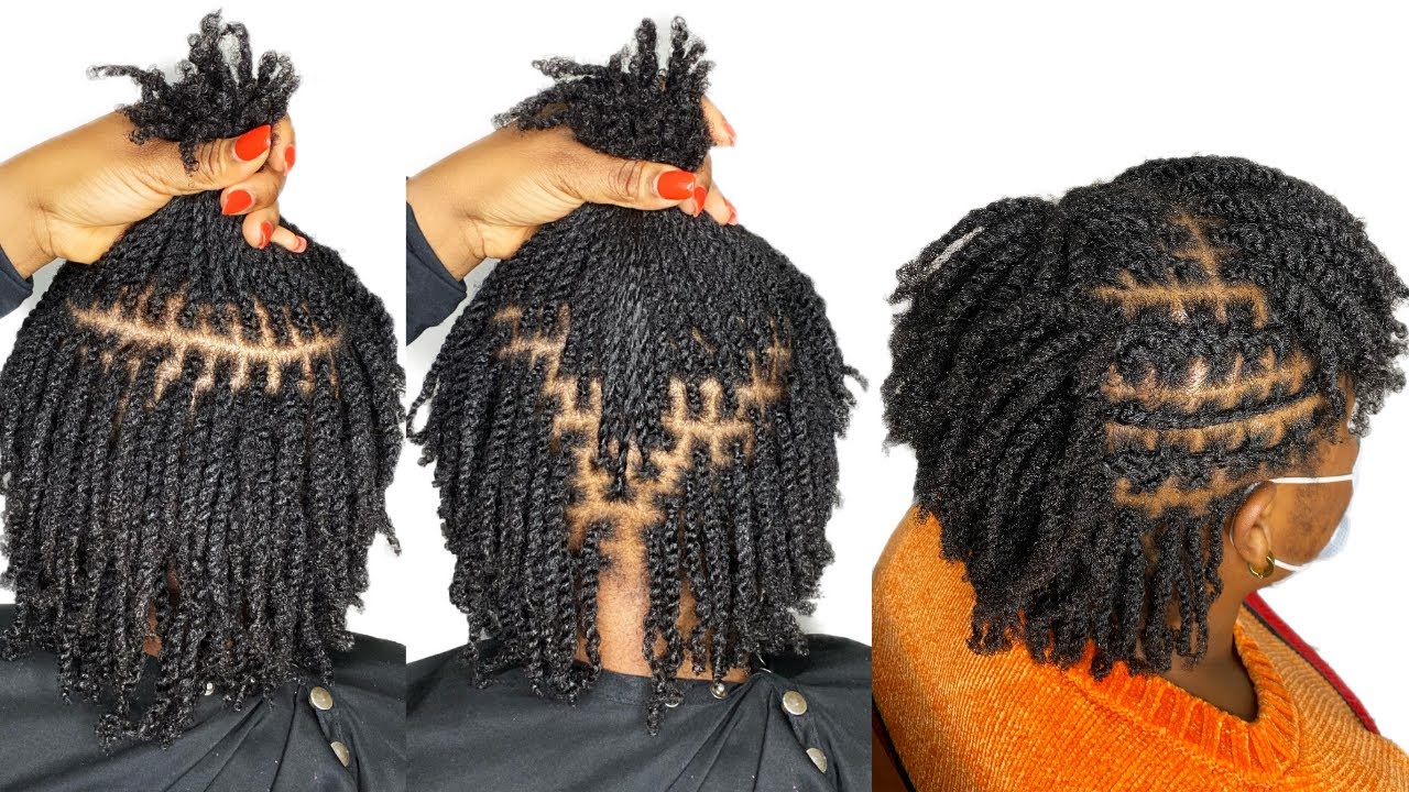 #minitwists #naturalhair MINI ONE MILLION TWISTS😱ON SHORT TYPE 4 NATURAL HAIR| EASY TWISTS & STYLING