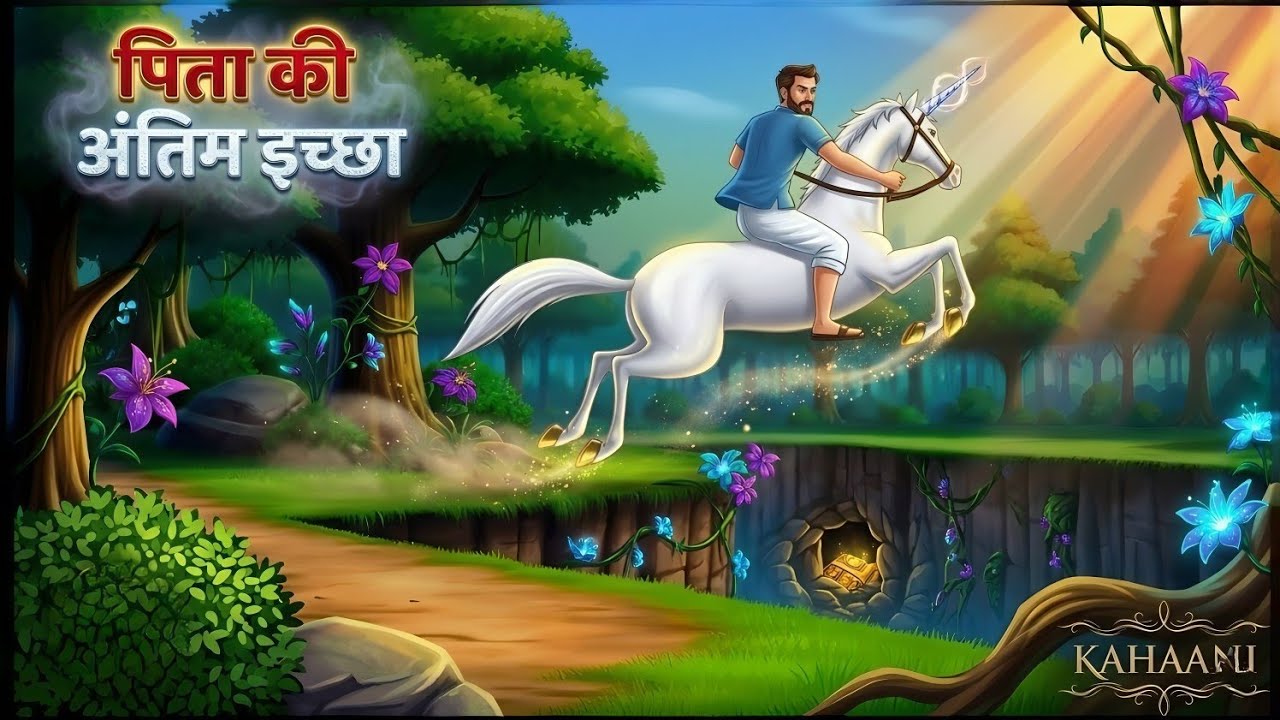 पिता की राख से निकले 3 जादुई घोड़े! 😱 Hindi Kahani | Moral Stories