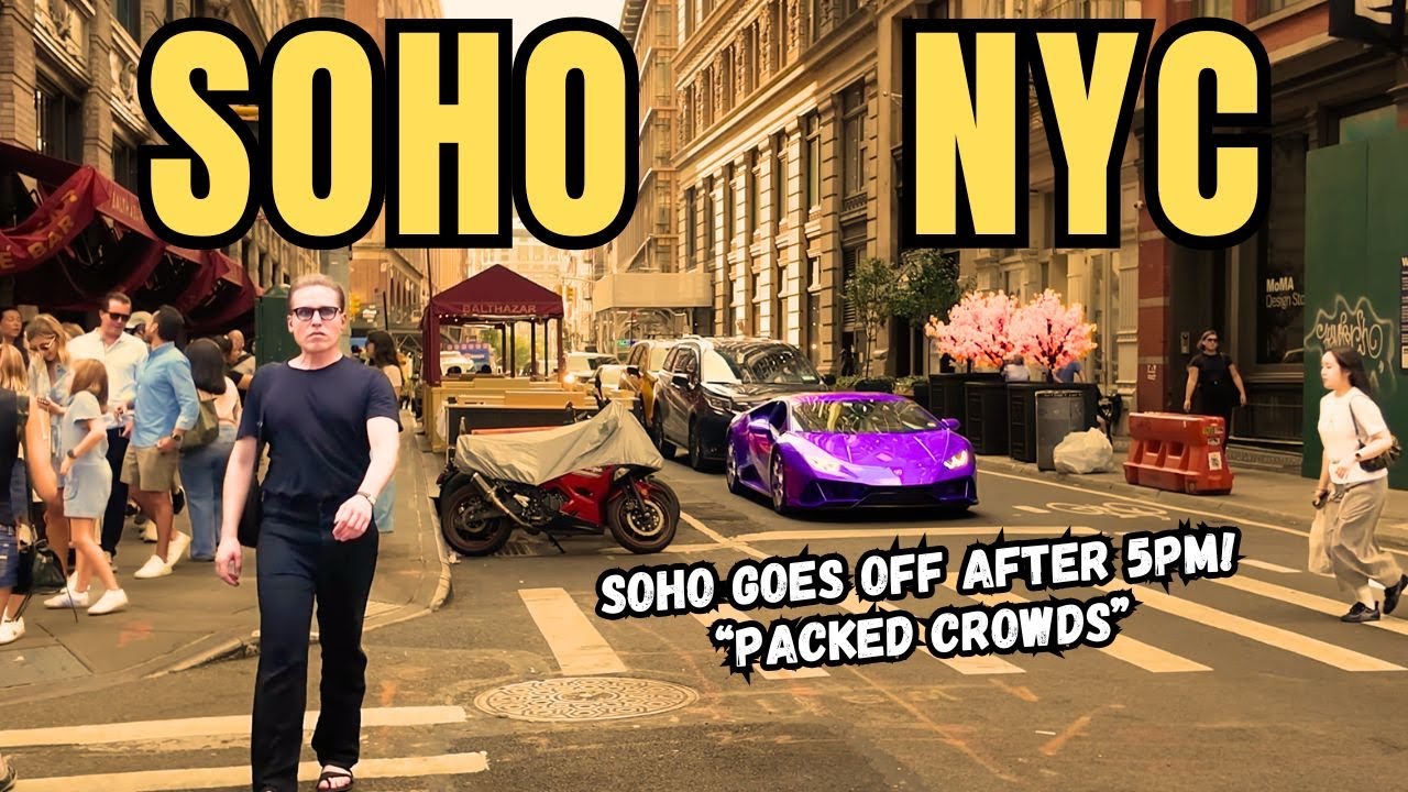 Exploring SoHo NYC | What It’s REALLY LIKE After 5pm - Manhattan's TRENDIEST NEIGHBORHOOD!