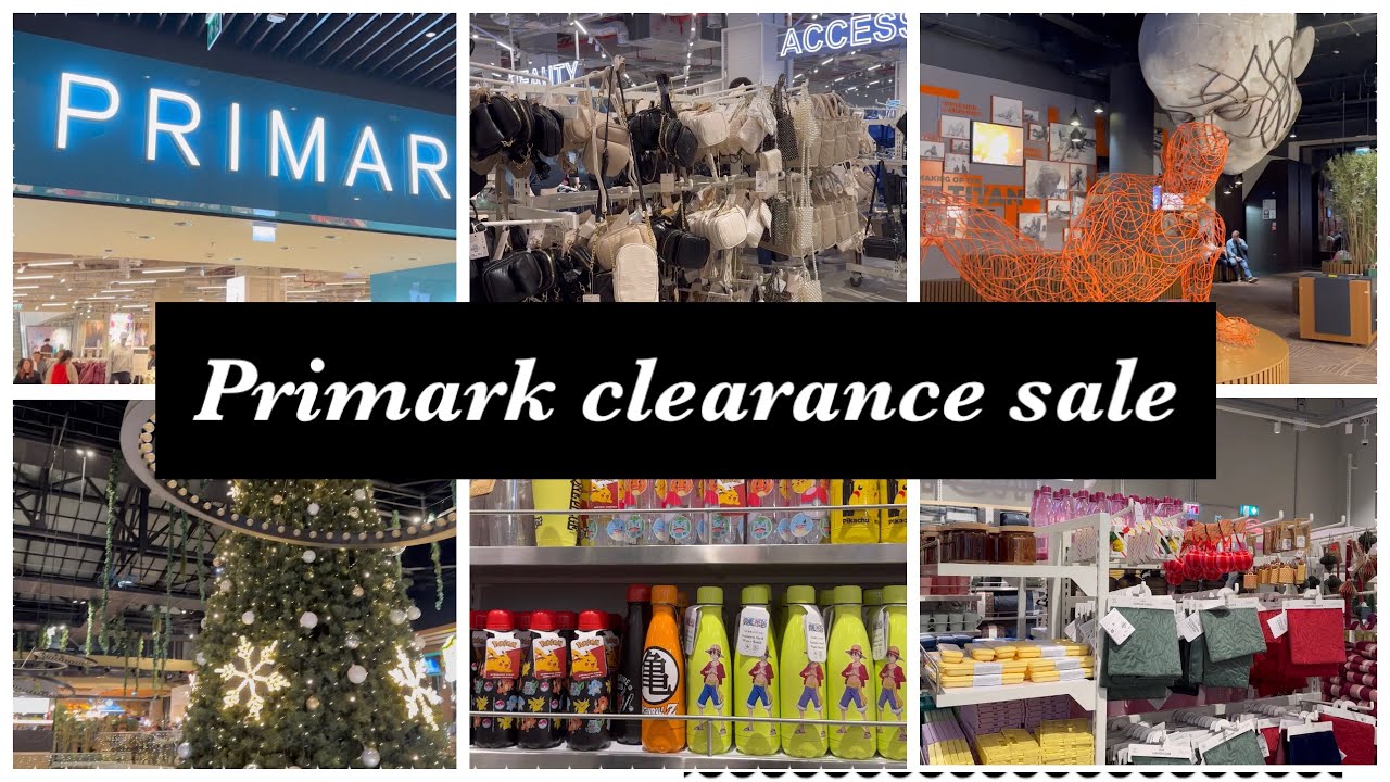 Primark clearance sale 2023 || park lake shopping centre Bucharest Romania 🇷🇴 || shopping vlog