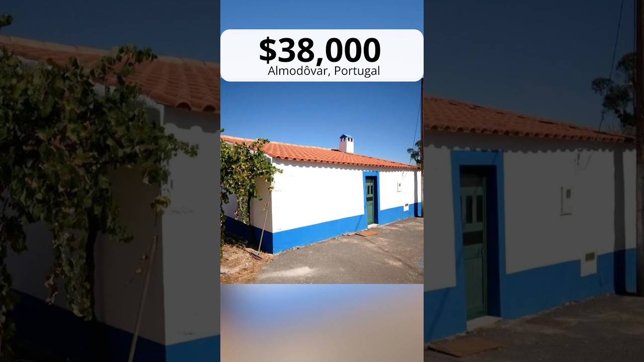 Whould you buy this house in Portugal for $38,000? 🤔