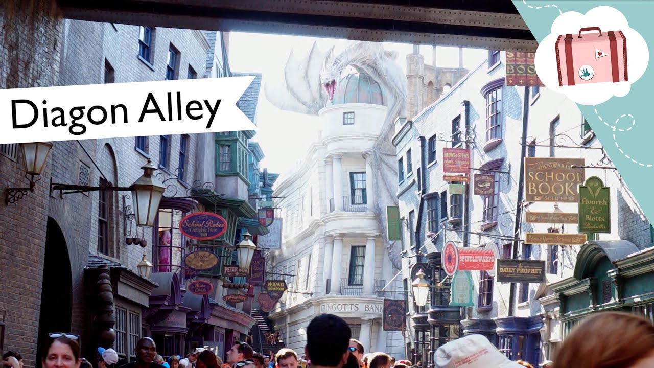 I went to Diagon Alley!
