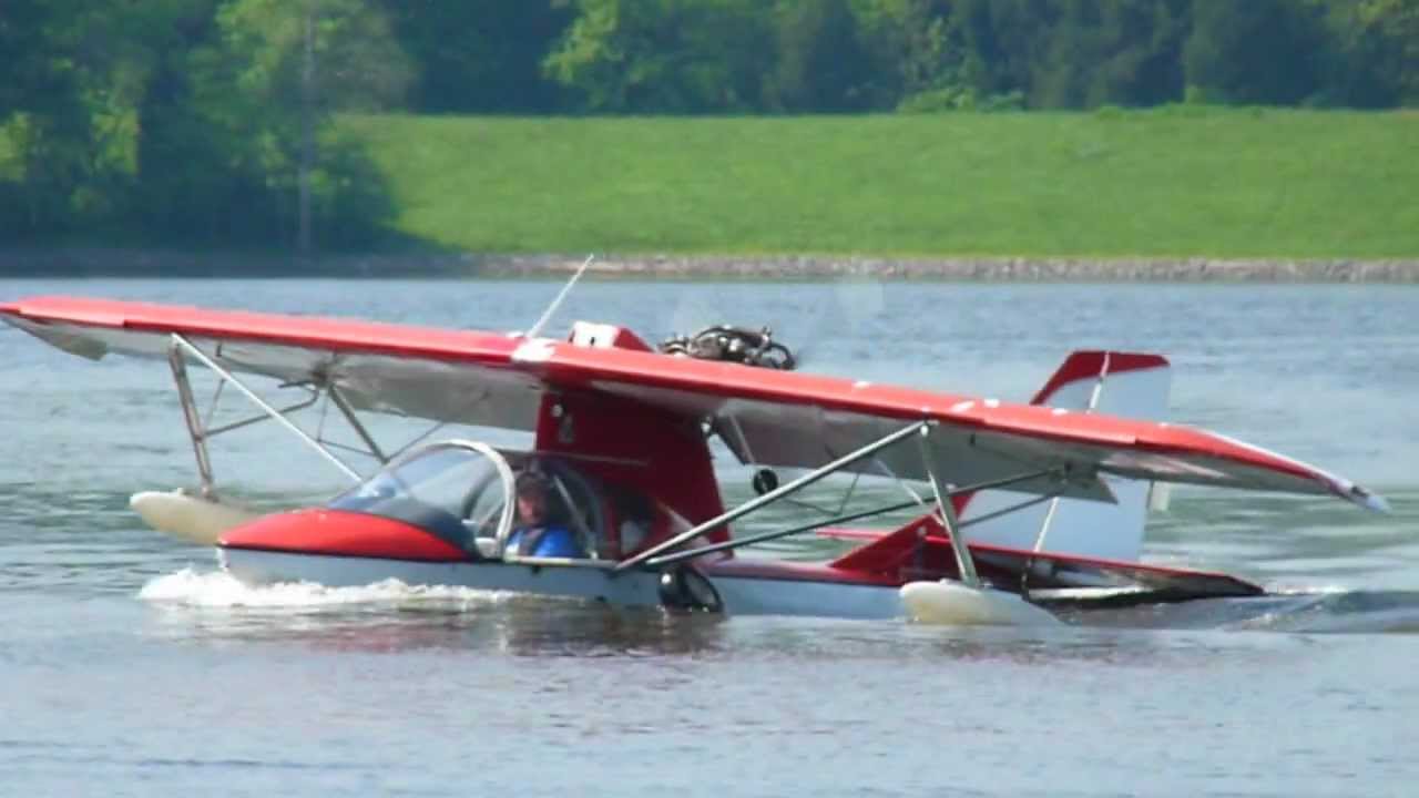 SeaRey water landing at Sugar Valley Airport Fly-In