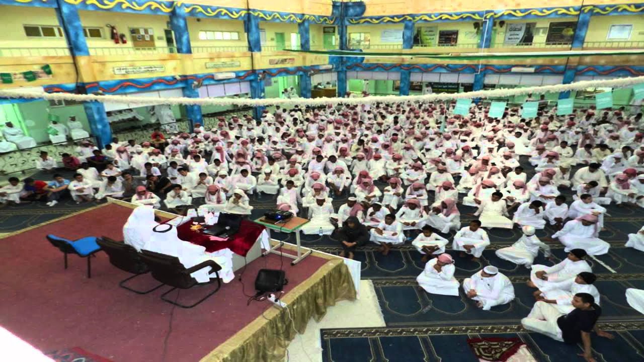 ابوسالم في ثانوية الفضيل بن عياض بالجبيل