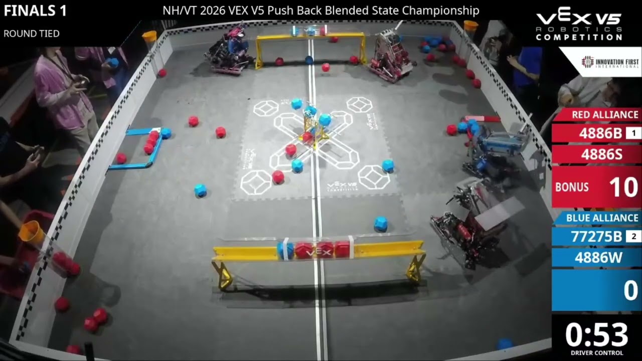 2026 NH/VT State Championship | F 1-1 | 77275B & 4886W (36) vs 4886B & 4886S (56)