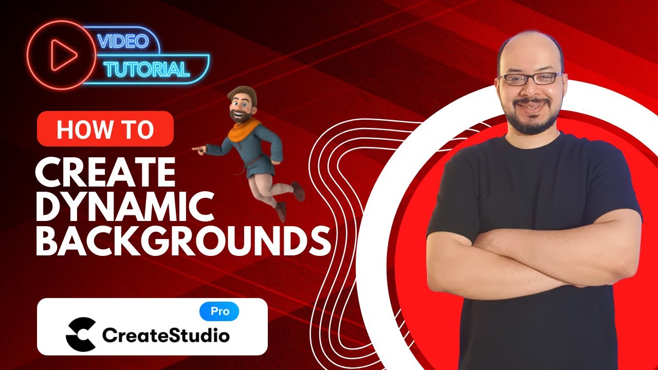 CreateStudio Pro — Как создавать динамические фоны