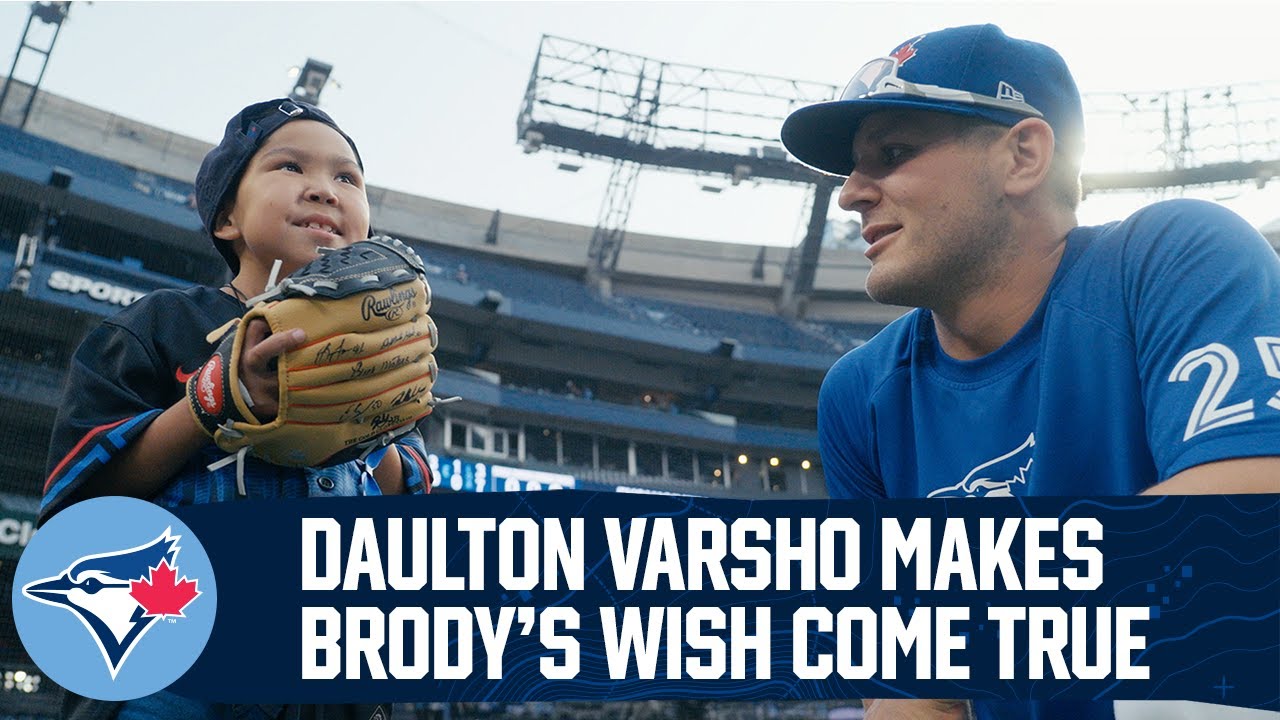 Brody fulfills his Wish with Daulton Varsho!