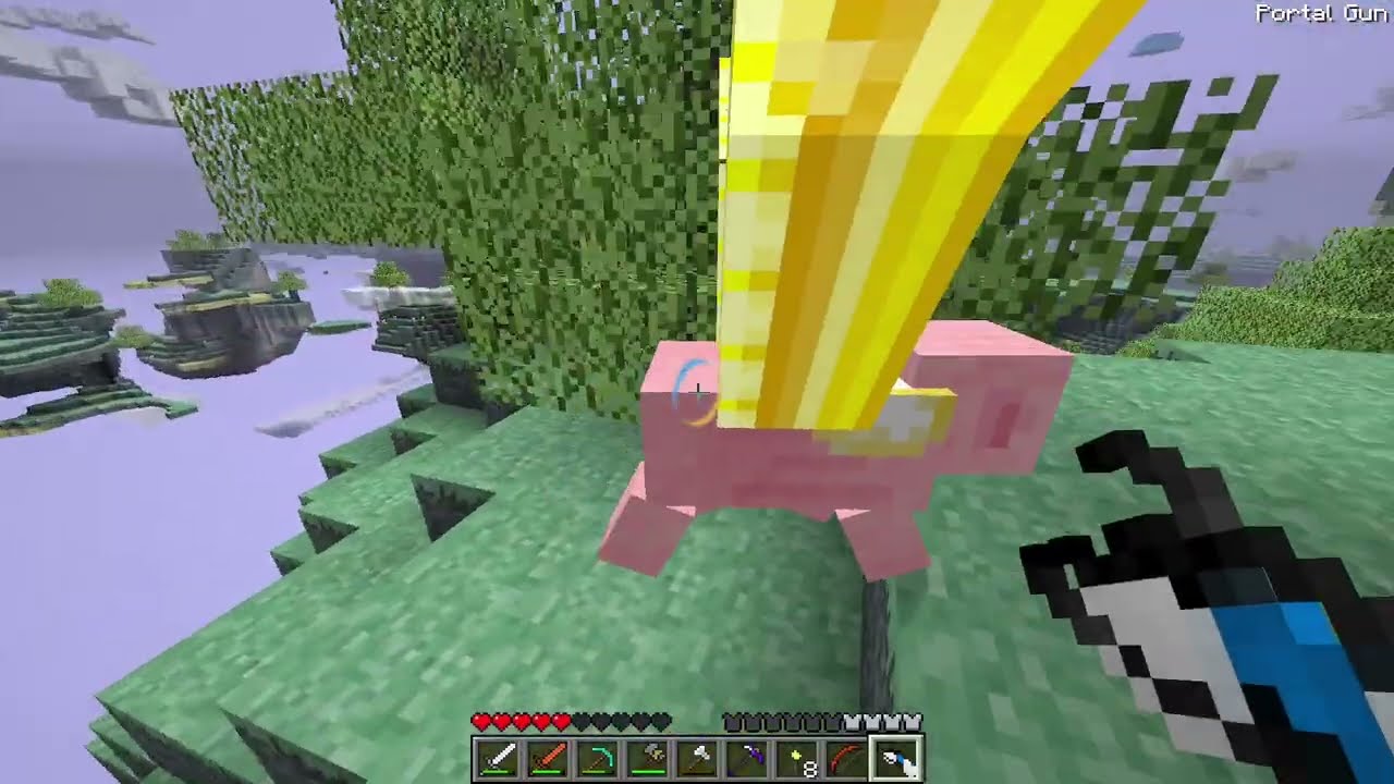 Szukam w Aetherze w Minecraft Mango Pack Beta 1.7.3