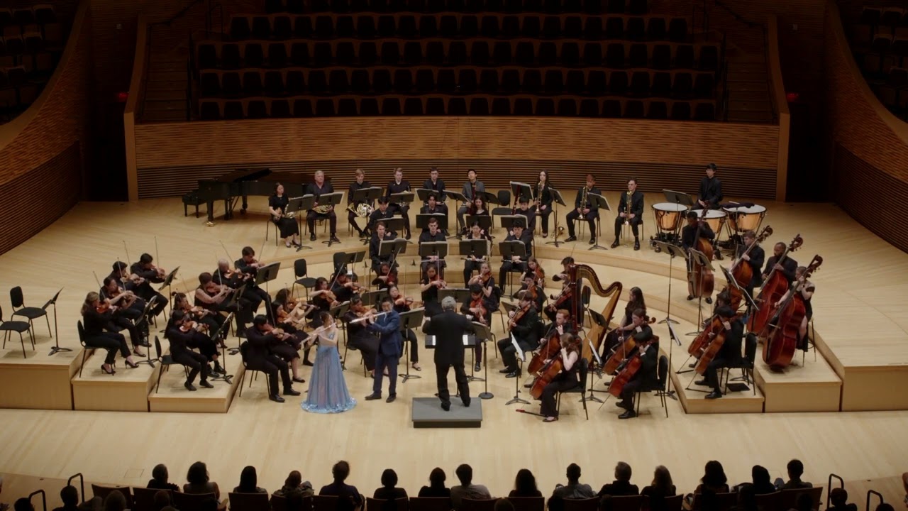 FRANZ DOPPLER   Concerto for Two Flutes and Orchestra in D minor / Jenny Xiong & Daniel Sun, flute