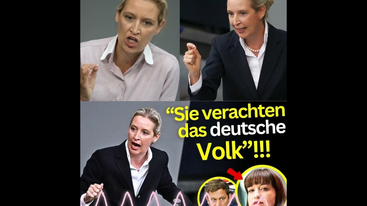 Weidel vs. Bundestag: Ihre schärfste Rede! Eskaliert die politische Lage? 