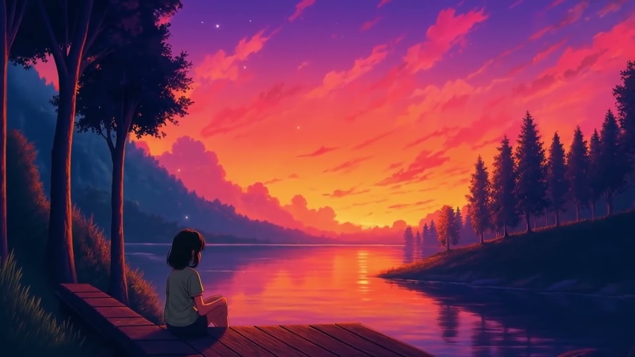 Evening Reflections 🌅 | Peaceful Lofi Beats for Relaxing & Thinking
