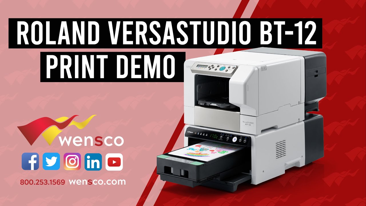 Wensco Sign Supply | Roland VersaSTUDIO BT-12 | Print Demo