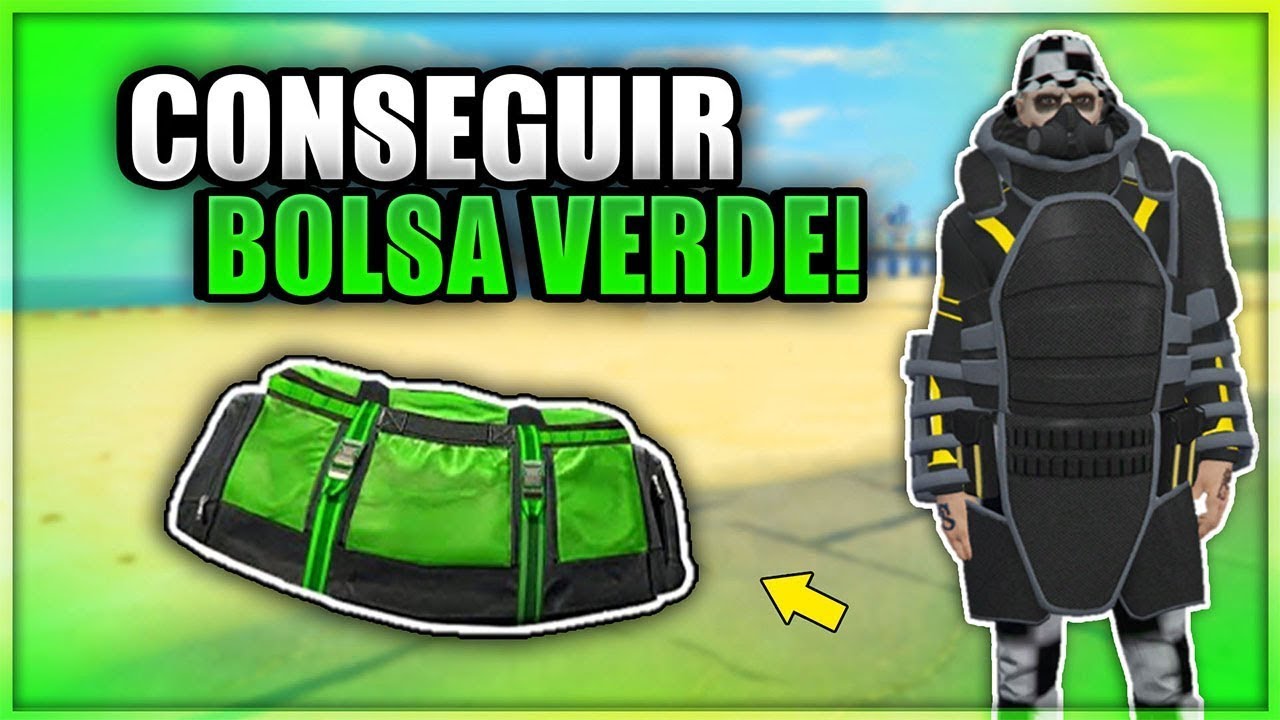 ✅BOLSA DE LOS ATRACOS AL BANCO COLOR VERDE! GTA ONLINE - Clothing Glitches GTA 5 Online AFTER PATCH!