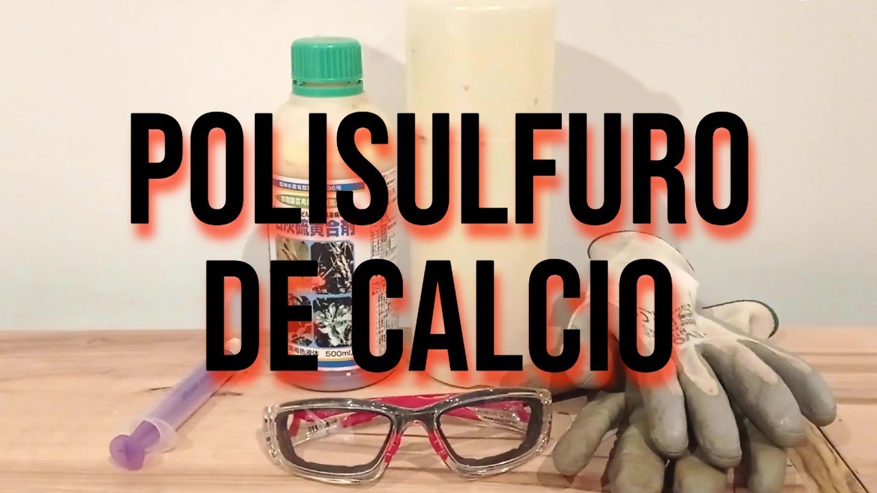 Cómo aplicar Polisulfuro De Calcio - BONSAIS
