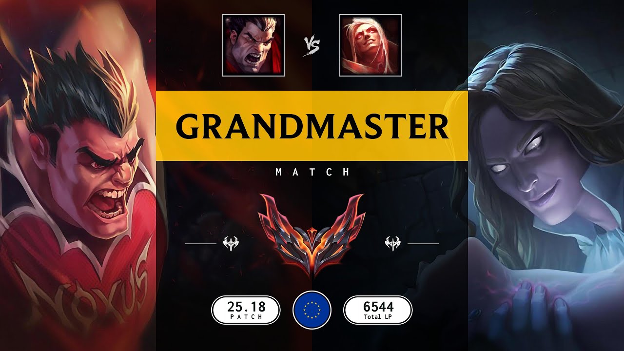 Grandmaster Match: Super Darius vs Super Vladimir - EUW server Patch 25.18
