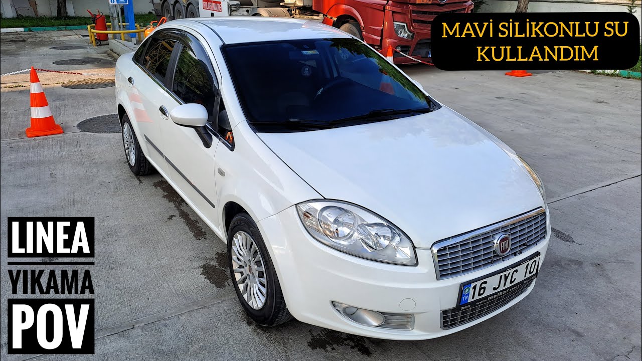 ARACIMI YIKADIM I FIAT LINEA 1.3 MULTIJET YIKAMA POV I NEDEN BALATA SPREYİ KULLANDIM? - BURSA